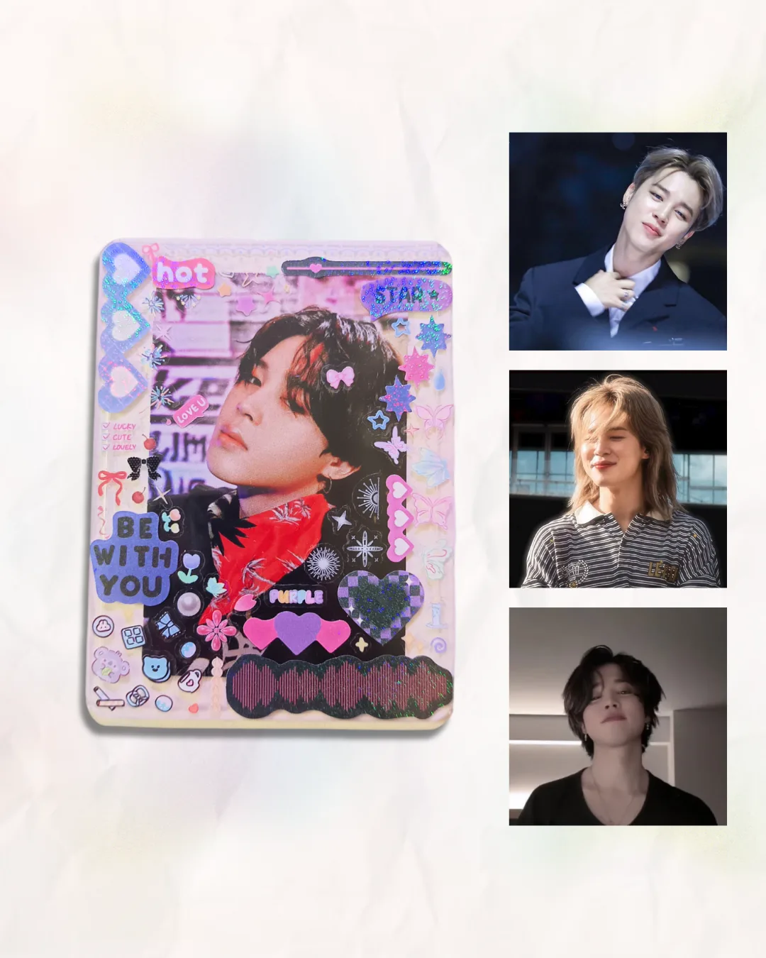 BTS Jimin deco toploader