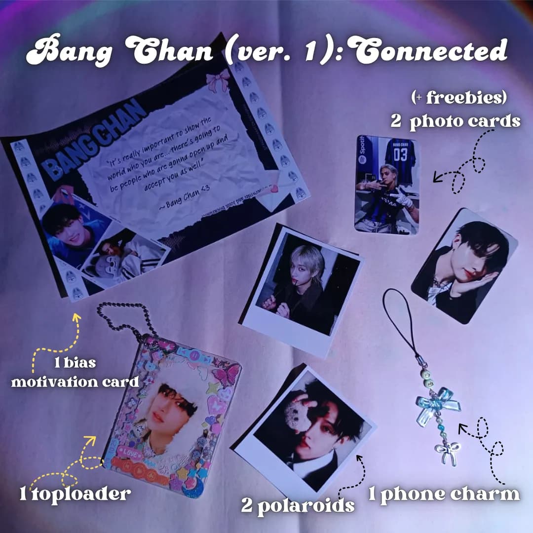 Stray Kids Bang Chan bias kits