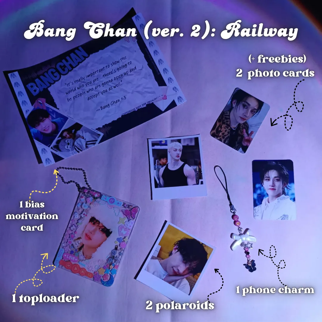 Stray Kids Bang Chan bias kits 2